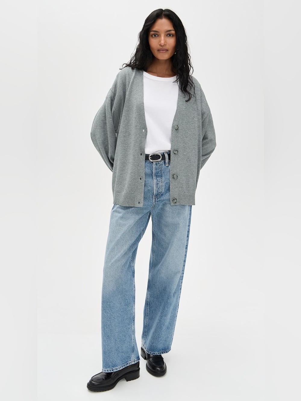 Good American Multi Functional Cardigan Sweater